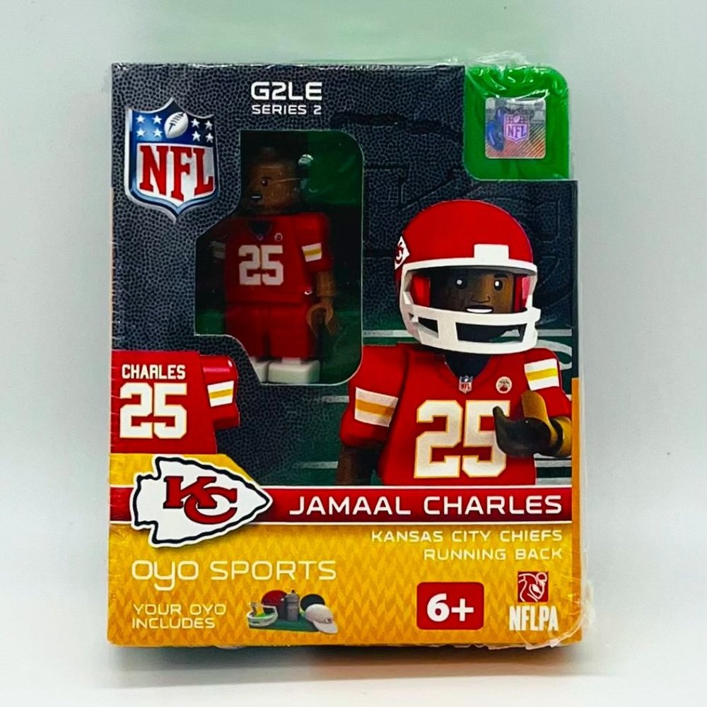 COPY - OYO/NFL KC CHIEFS JAMAAL CHARLES Building Set